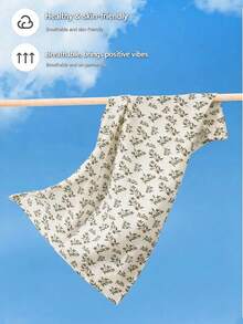 Infant Gauze Nursing Cover, Outdoor Breastfeeding Apron, Feeding Shield, Stroller Windproof Sunshade, Soft And Comfortable, Adjustable Neck Strap, Perfect Gift For Moms! - Baby Nursing Cover - View 7