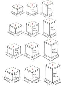 1 hộp quà trong suốt PVC DIY đựng gấu hoa hồng nhân tạo, hộp đựng bánh có nắp, trang trí đám cưới và sinh nhật, kèm ruy băng ngẫu nhiên, hộp quà Giáng Sinh - màu đen - Xem 9