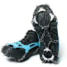 Crampons 13 Steel Spikes Stainless Anti Slip Ice Cleats - Multicolor - View 8