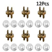 40pcs Multi-Color Magnetic Buckles, Magnetic Clasps For Sewing, Suitable For Handmade, Wallets, Bags, Clothing, Leather, Copper Material, Super Strong Magnetic Force, Handmade Accessories - multicolor - View 19