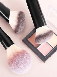 16pcs Multi-Function Makeup Brush Set, Dual-Ended Powder Brush, Angled Foundation Brush, Concealer Brush, Detail Eyeshadow Brush, Spiral Brow Brush, Suitable For Daily Commute Makeup And Party Makeup - Multicolor - View 4