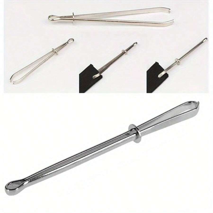1/3/5 pièces Clips de passage de corde, outil de passage de cordon, enfile-cordon à traction facile avec pince à verrouillage automatique, outil de passage de corde rapide DIY pour pantalons, chaussures, sweats à capuche