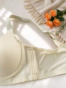 Seamless Invisible Bra For Women, Lift & Enhance Bust, Thin Sexy Underwire Bra - White - View 7