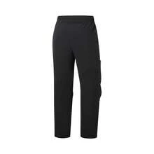 LI‑NING Men's Straight‑Leg Reflective Quick‑Dry Cool Water‑Repellent Sports Pants AYKW915 - Black - View 2