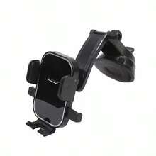 Suporte de Telefone Antichoque para Carro - Braço Longo, Ventosa, Rotação 360° - A - Visão 8