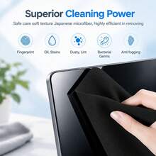 2pcs Microfiber Lining Cleaning Cloth, 15 Inch, 16 Inch, Suitable For MacBook Air/ Pro 13/14 Inch, For Cleaning Screen And Keyboard, Protect Device. - View 5