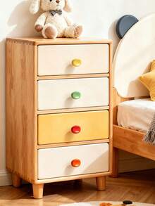 Single-Hole Imitation Pebble-Colored Ceramic Handle, Suitable For Various Furniture's Wardrobe Door Handles, Drawer Cabinet Door Handles, And Home Decorations. - single hole - View 5
