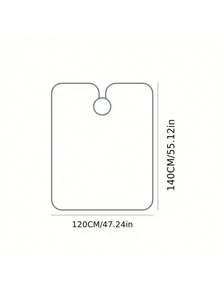 10pcs Barber Shop Hair Cutting Capes, Easy To Clean Professional Salon Aprons, Creative Hairdressing Robes With Adjustable Neck Closure, Professional Anti-Static Non-Stick Hair Cutting Cloth, Suitable For All Hair Salon Stylists Cape Hairdressing Tools - Multicolor - View 4