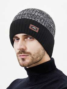 Unisex Fall/Winter Fleece-Lined Warm Knit Hat – Extended Windproof Scarf, Top Warm Gear For Students & Couples, Thick Cold-Proof For Winter Outdoor - Winter Scarf - View 13