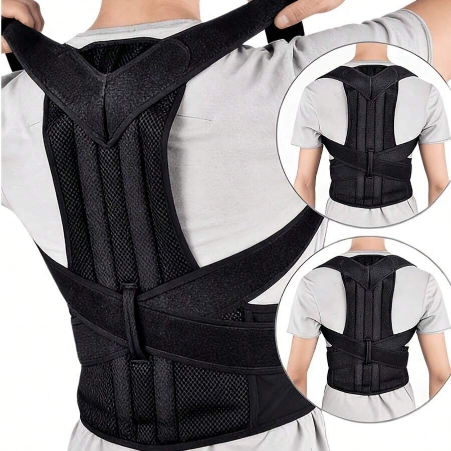 Adjustable Weightlifting Belt - Breathable Waist Support, Men's Gym Fitness Back Support Belt, Suitable For Workout, Home Exercise And Walking, Can Be Used As Waist Belt And Sports Belt.