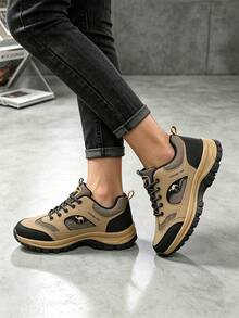 Men Hiking & Trekking Shoes - Brown - View 5