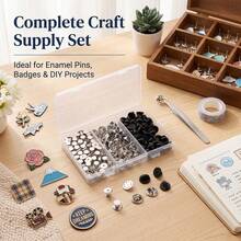 150Pcs 3 Style Pin Backs Set Locking Rubber Metal Pin Backs Clasp Pin Keepers For Enamel Pins Badges Brooches Lapel Pins DIY - 150Pcs-3tyles - View 2