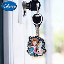 1pc New Disney Elsa Princess And Snowman Frozen Heart Cute Creative Keychain, Unisex, Fan Essential. Practical, Fashionable, Unique Keychain, Key Ring, Holiday Gift And Decorative Key Pendant. Can Be Hung On Car, Backpack And Wallet. Holiday Essential, Perfect Choice For Birthday, Christmas And Halloween - Multicolor - View 5