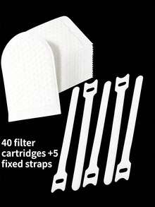 Non-Woven Fabric Faucet Filter Cartridge, Faucet Filter, Filter Cartridge + Strap, Universal For Bathroom, Easy Installation, Can Filter Rust, Sediment, Sand And Impurities, Household Water Purifier - Multiple Styles - View 10