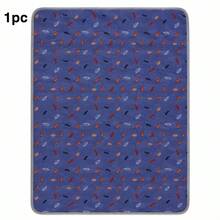 1pc/2pcs New Style Reusable Pet Pee Pad, Washable Dog Training Mat, Pet Floor Protection Mat For Dogs & Cats, Crate Playpen Home Travel Use, 3 Sizes - one-size - View 12