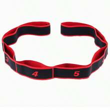 1pc Yoga Resistance Band, Home Fitness Therapy Rehabilitation Stretching Band, Portable Full Body Stretching Strength Training Multi-Function Resistance Band - A - View 9