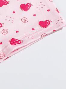 4 Sets/8 Pieces Tween Girls Camisole & Panty Set, Cute Floral Print Bow Design, Soft & Breathable Top & Panty Set - Multicolor - View 7