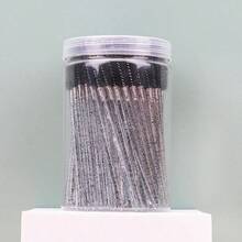 MyAoKuE-Up 50pcs/100pcs New Colorful Eyelash Brushes With Crystal Handle Disposable Eyebrow Brushes Eyelash Extension Makeup Supplies Beauty Salon Home Use Makeup Brushes - Multicolor - View 10