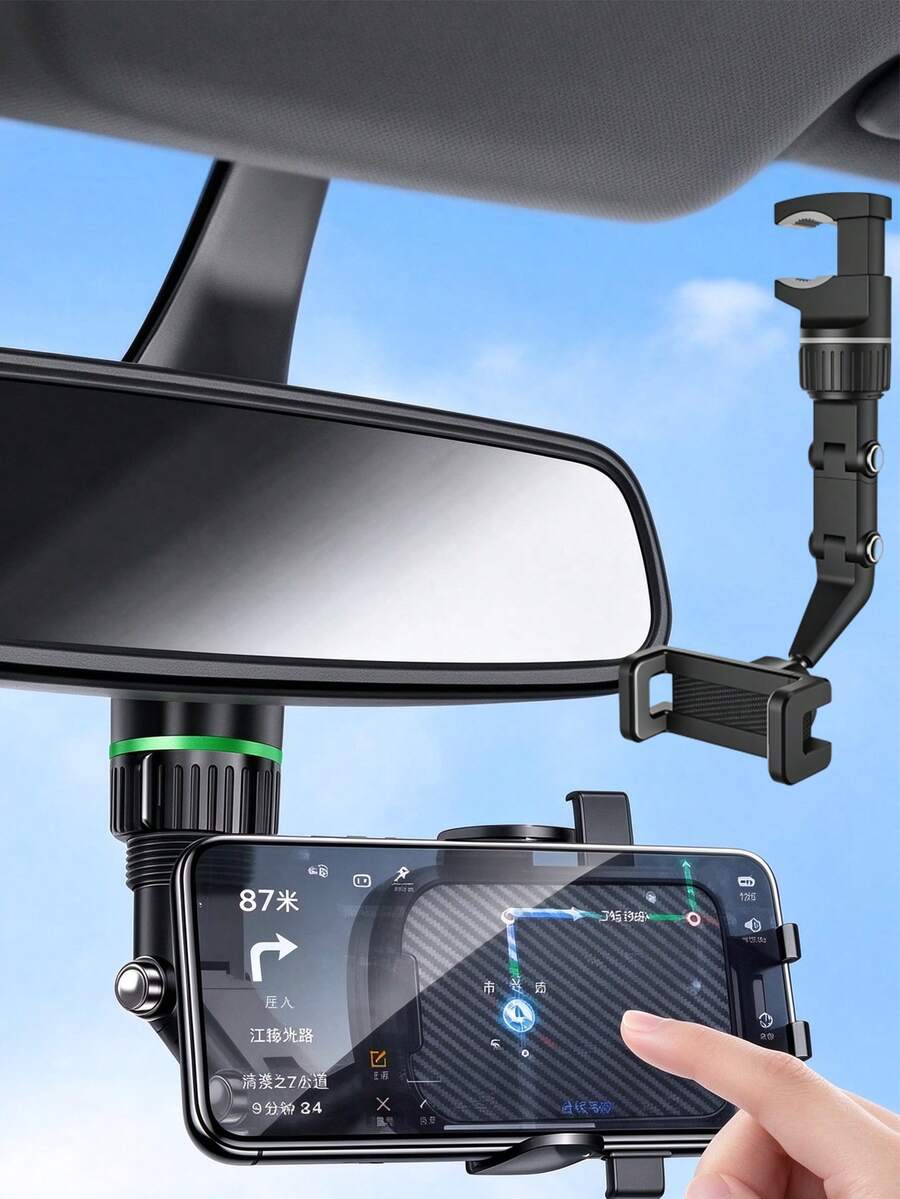 360° Rotatable Adjustable Phone Foldable Cell Phone Holder For Students And Working Professionals Non-Slip Multifunctional Phone Holder For Desktop Office Home Cooking And Live Streaming Cell Phone Stand And Desk Accessories Car Phone Mount - Multicolor - View 1