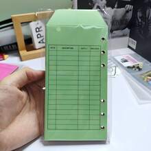 12pcs Colorful Loose-Leaf Binder, Cash Envelope Holder - Supports Weekly And Monthly Financial Income And Expense Summary, Convenient For Budgeting And Daily Spending - Binder - View 4