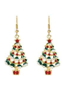 1 Pair Exquisite Earrings For Women, Wedding, Engagement, Party, Jewelry, Christmas Gift - 1# - View 2