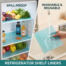 1 Roll Light Blue Raised Dot Style, EVA Cabinet Liner, Waterproof, Oil Proof, Moisture-Proof, Dustproof, Anti Slip, Easy To Clean, Fresh And Simple Style, Drawer Pad, Suitable For Cabinet Refrigerators, Party And Christmas Decorations. - View 4