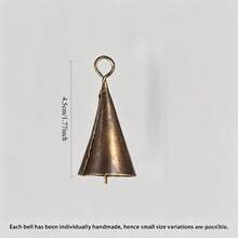 8/4/1pc Rustic Bronze Cone-Shaped Metal Bells, Vintage Cowbells ...