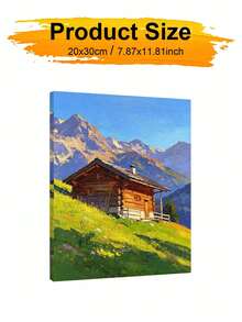 Paint By Numbers The House On The Prairie Kit For Adults Frameless Acrylic Canvas Art, DIY Home Decor, Great Gift Idea For Birthdays, Holidays Gifts. - Sets - View 11