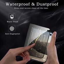 Tempered Glass Screen Protector For IPhone DUO 18 Pro Max 17 Pro Max/16e/14/13/13 Pro, Anti-Peeping Privacy Screen Protector, Compatible With IPhone 14/13/13 Pro/16e And Other Phone Accessories, Privacy Protection Film For Phone Cases - Black - View 6