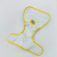 Female Dog Sanitary Panties, Breathable Mesh Fabric With Adjustable Hook And Loop, Tail Hole Design, Period & Post-Surgery Protection Pet Underwear - Multicolor - View 9