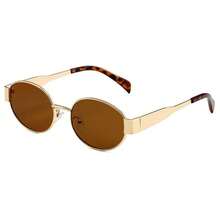 1 Pair Women's Metal Full Frame Fashion High-Quality Glasses, Unique Design With Metal Frame, Suitable For Casual Wear - Multicolor - View 6