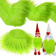 1pc/1.8m Fluffy Scarf, Winter Hooded Faux Fur Decor Shawl, Multi-Color Faux Fur Scarf Jacket Collar - White - View 8