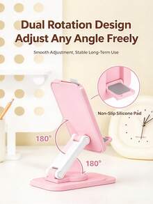 New Self-Discipline Check-In Phone Stand, Customizable List + Mechanical Dial, Foldable And Rotatable Phone Stand, To-Do List Phone Stand, A Very Creative And Highly Attractive Desktop Phone Stand, Office, Bedside, Living Room, Desktop Decoration, Perfect For Gifts - Multicolor - View 6