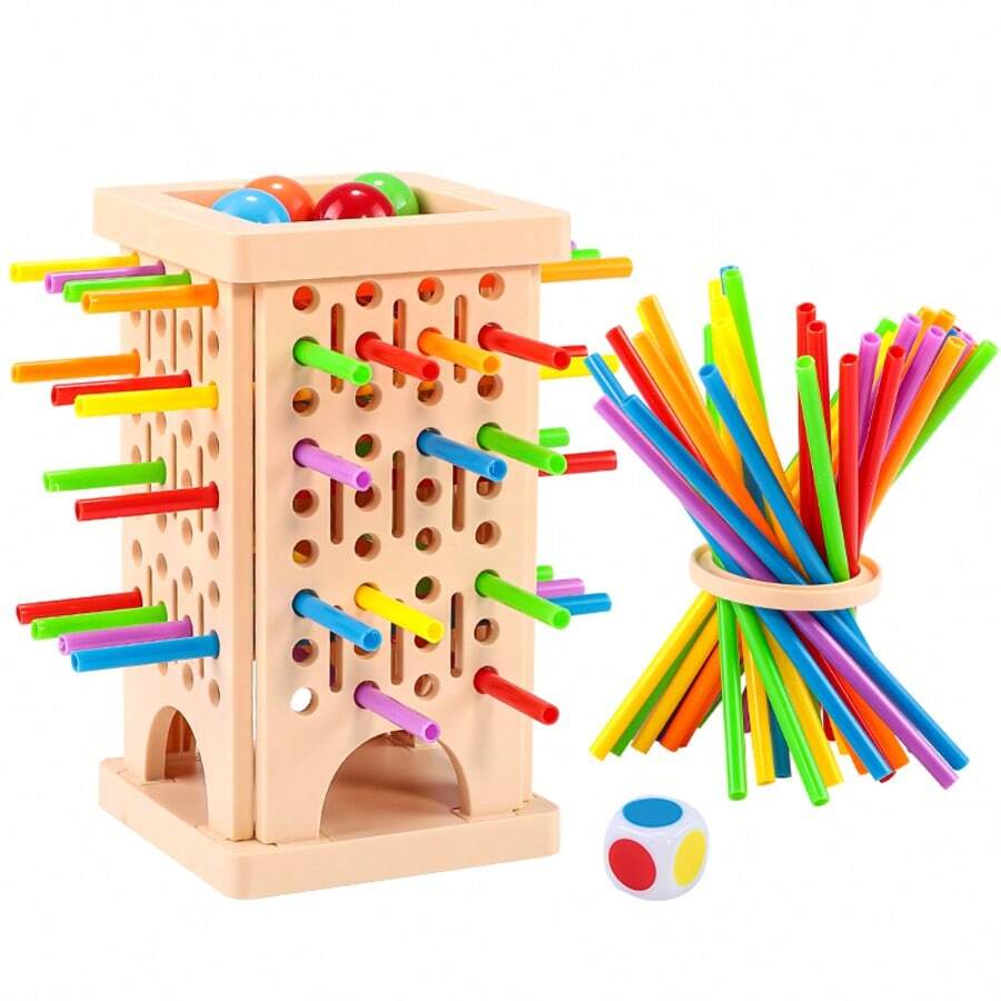 Children's Balance Stick Game, Portable Travel Toy, Family Game Night, Gift For Boys And Girls