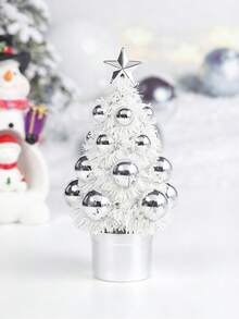 Tabletop Decorations, Various Colorful Ribbon Cone Tree, For Christmas Scene Ambiance And Party Setup 1pc - Multicolor - View 8