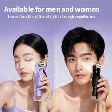 AOYI Portable Facial Mister With Hot Compress Roller, Handheld Face Moisturizing Mist Sprayer Machine For Men & Women, 1200mAh Rechargeable Battery, Constant Temperature Face Massage Roller For Home & Travel - Multicolor - View 8