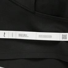 LI‑NING Women's Antibacterial Compression Fitness Sports Bra Medium Support AUBW024 - Black - View 5
