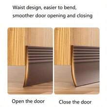 1-3 Rolls 3.6cm*1m Self-Adhesive Door Bottom Seal Strip, Windproof, Waterproof, Soundproof, Dust-Proof, Suitable For Glass Door And Wooden Door Gaps - Multi-color - View 12