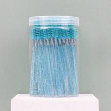 MyAoKuE-Up 50pcs/100pcs New Colorful Eyelash Brushes With Crystal Handle Disposable Eyebrow Brushes Eyelash Extension Makeup Supplies Beauty Salon Home Use Makeup Brushes - Multicolor - View 21