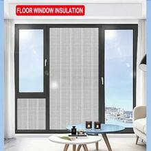 Bông cách nhiệt cửa sổ lớp kép hút chân không phủ giấy nhôm, không cần khoan, giữ ấm, chống nước, cách âm và chống lạnh, dễ cắt và lắp đặt, phù hợp cho cửa sổ gia đình, bảo vệ quyền riêng tư - bạc - Xem 1