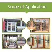 1-3 Rolls 3.6cm*1m Self-Adhesive Door Bottom Seal Strip, Windproof, Waterproof, Soundproof, Dust-Proof, Suitable For Glass Door And Wooden Door Gaps - Multi-color - View 8