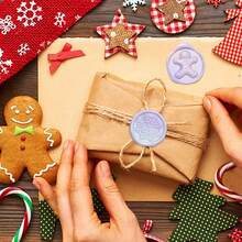 1pc 3D Embossed Snowman/Mushroom/Rabbit/Snowflake/Gift Thickened Brass Wax Seal Stamp Head (Handle Not Included, Handle Needs To Be Purchased Separately), Perfect For Wedding Invitations, Envelopes And Gift Packaging - Single Piece - View 10