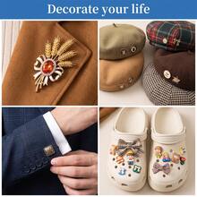 150Pcs 3 Style Pin Backs Set Locking Rubber Metal Pin Backs Clasp Pin Keepers For Enamel Pins Badges Brooches Lapel Pins DIY - 150Pcs-3tyles - View 6