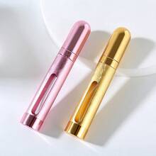 1pc 12ML Mesh Bullet Head Electroplated Aluminum Perfume Bottle Oral Spray Bottle Perfume Refill Bottle - Multicolor - View 16
