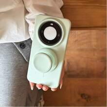 Skin-Friendly Liquid Silicone Magnetic Phone Stand, Macaron Matte Finish, Strong Magnetic Adsorption, Solid Color, Expandable Airbag, Dirt-Resistant - Multicolor - View 4