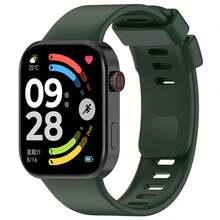 Compatible With Redmi Watch 6 Official Style Silicone Watch Band For Redmi Watch 5/4/ 10 Pro/9/8 Pro Smartwatch Breathable - Watch 6/5/4  10/9/8 Pro - View 11