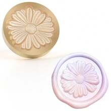 1pc 3D Embossed Snowman/Mushroom/Rabbit/Snowflake/Gift Thickened Brass Wax Seal Stamp Head (Handle Not Included, Handle Needs To Be Purchased Separately), Perfect For Wedding Invitations, Envelopes And Gift Packaging - Single Piece - View 26