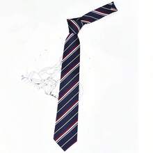 1pc Men's Fashion Striped Hand-Tied Tie Decoration - A-9558 - View 5