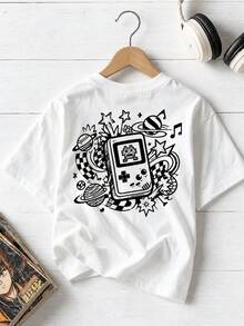 Tween Boys T-Shirts - White - View 2