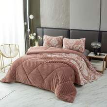 Comforter Sets - Coral Orange - View 13